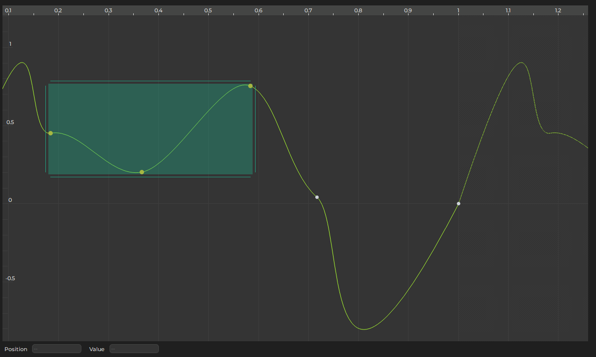 Curve Editor Selection Curve Editor Selection